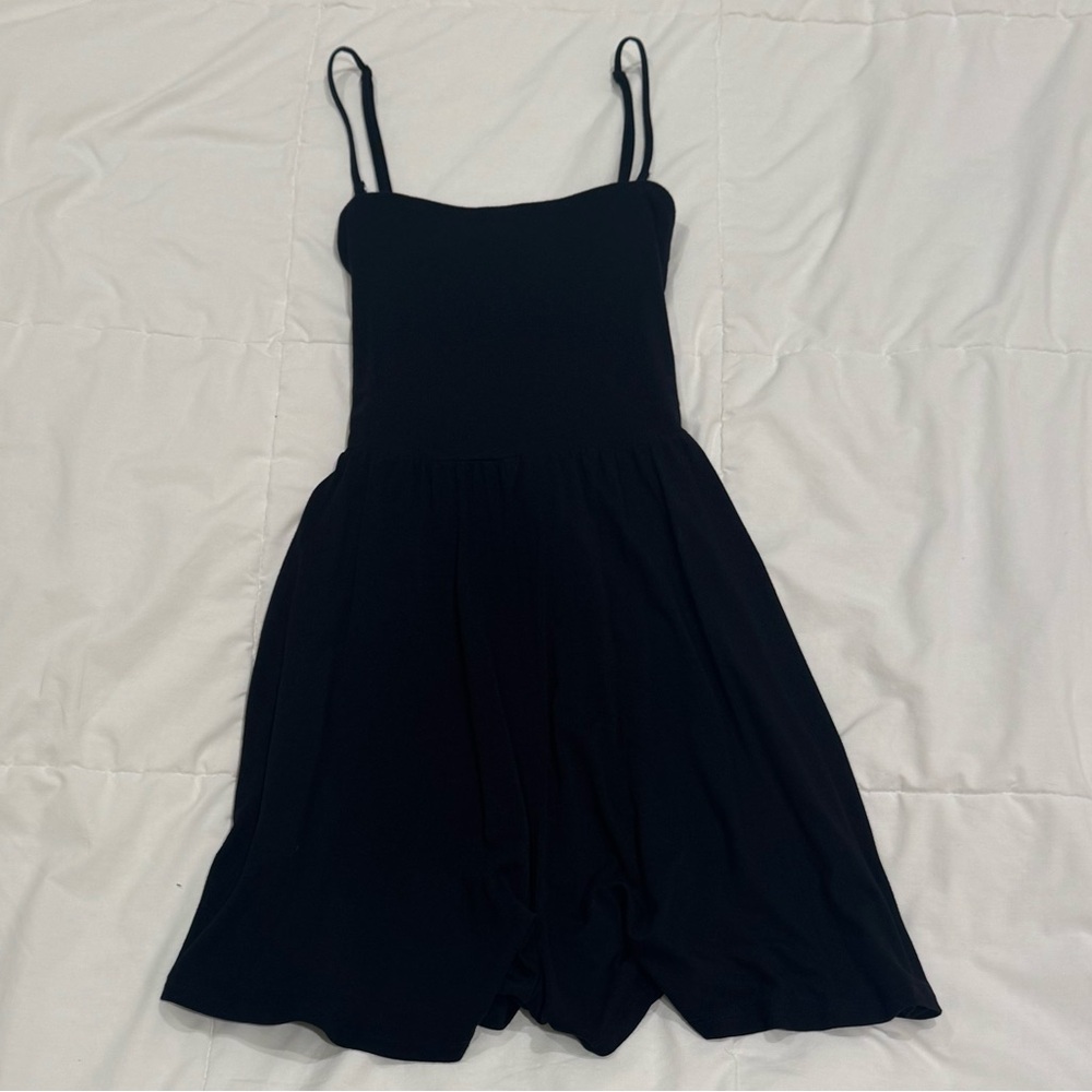 Garage Clothing Black Tie Back Romper